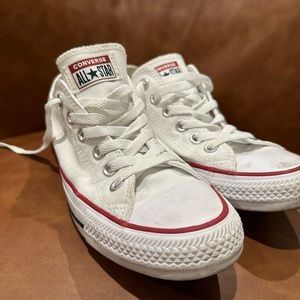 Converse women’s white sneakers low top